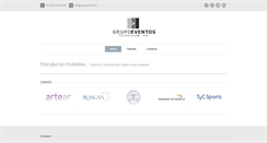 Desktop Screenshot of grupoeventos.tv